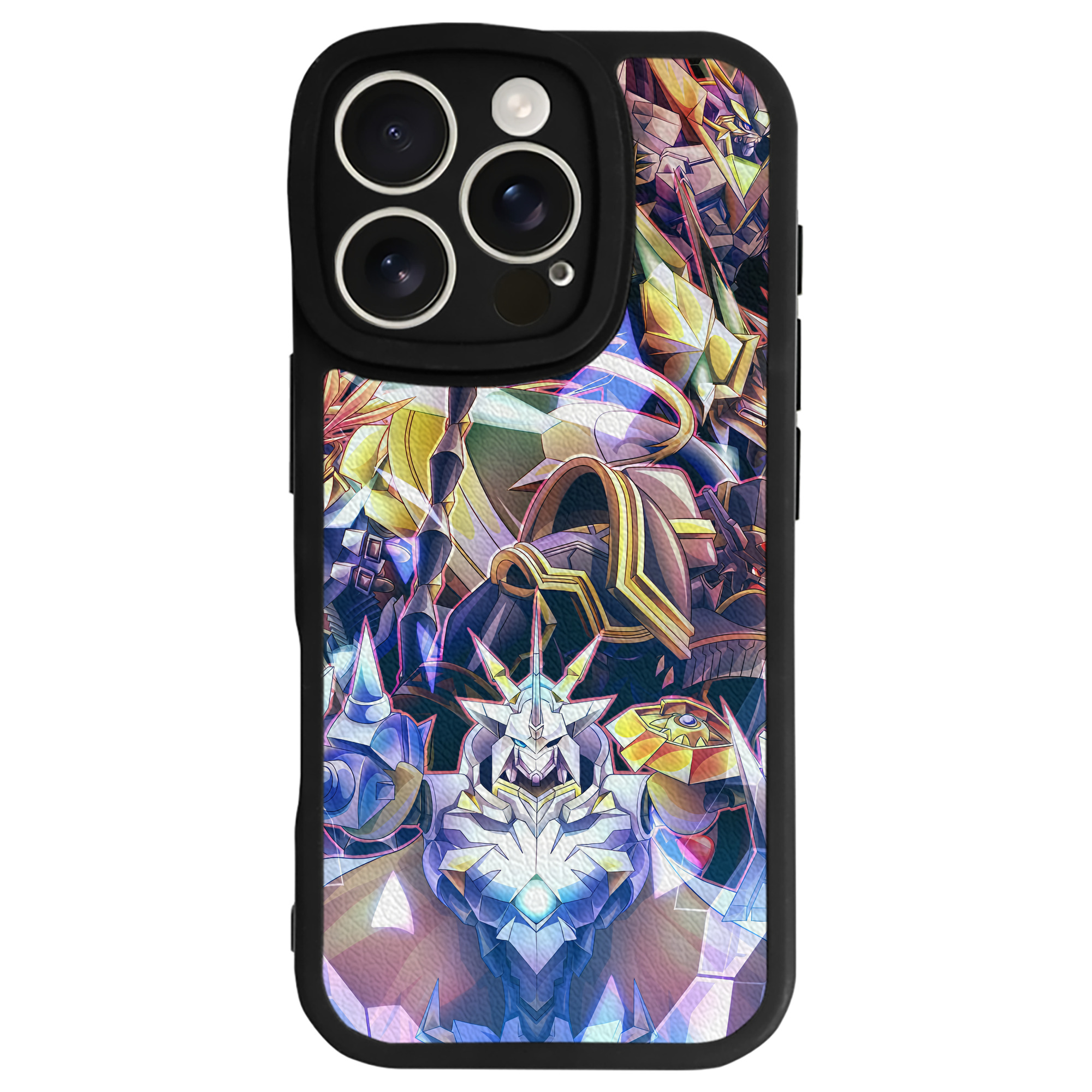 （画像用） Digimon デジタルモンスター/デジモン 【iPhone 16シリーズ対応】シリコンスマホケース（レザー調） 材質：シリコン